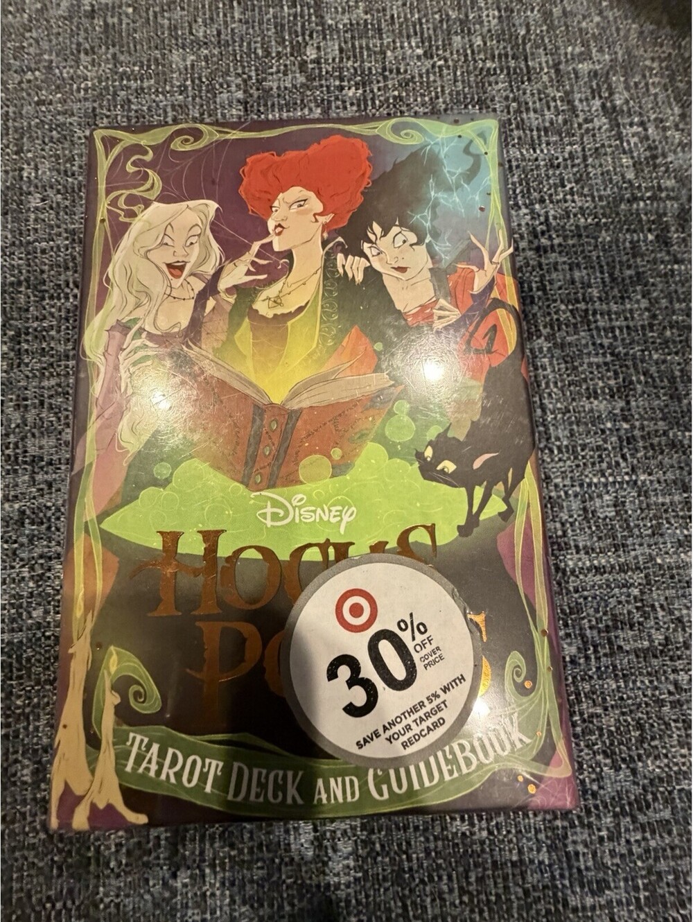 Disney Hocus Pocus 78 Tarot Deck & 128 Pg. Guidebook Boxed Set New and Sealed